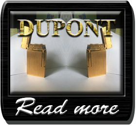 S. T. Dupont 1FKCE82 Gold Lighter.Used. www.a2900.com ( a2900 Store online )